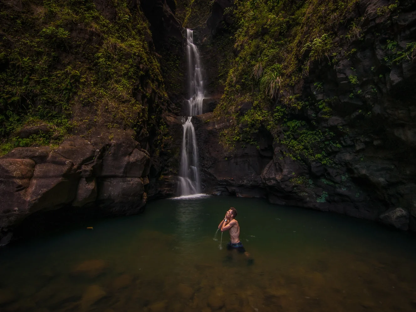 Makaleha Falls- Kauai, Hawaii