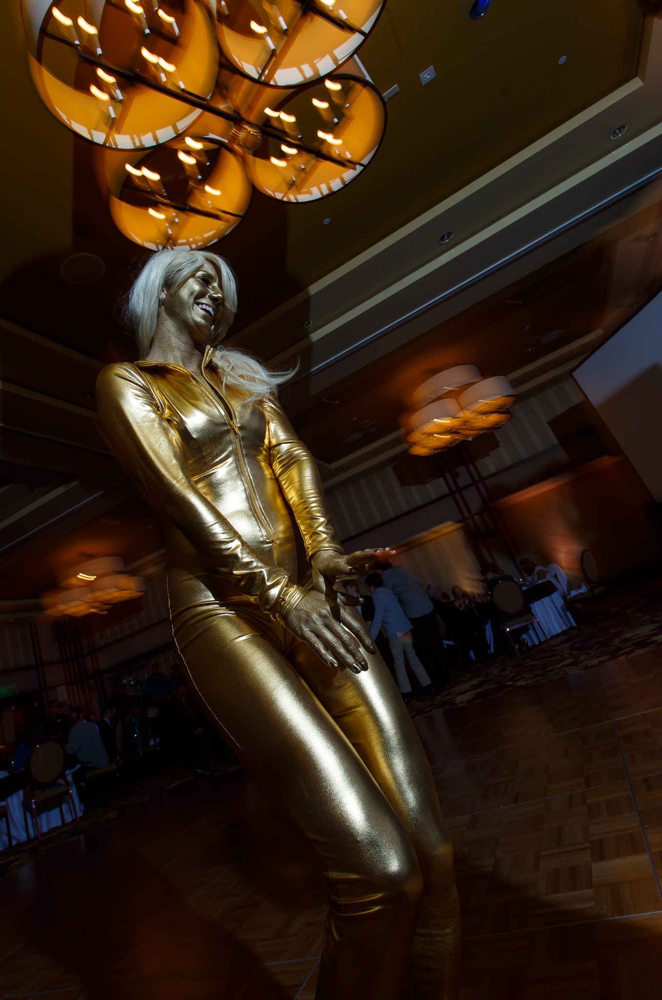 Gold Girls getting crazy on the dance floor.