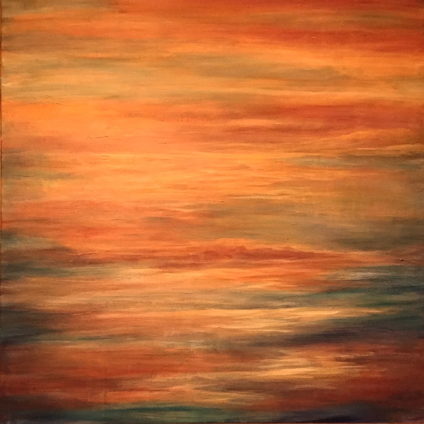 36 x 36 acrylic on canvas