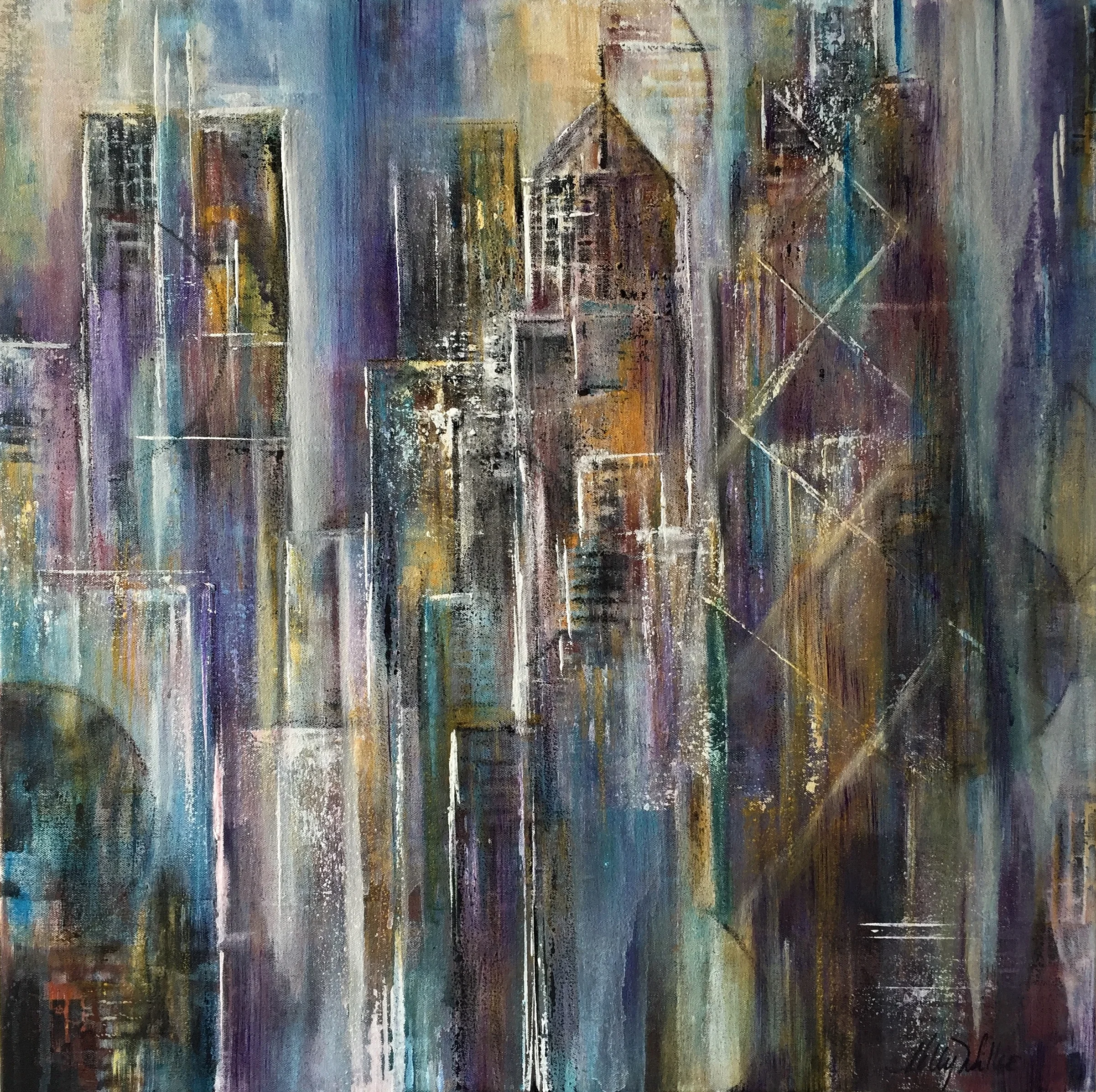 sold 24 x 24 acrylic on canvas