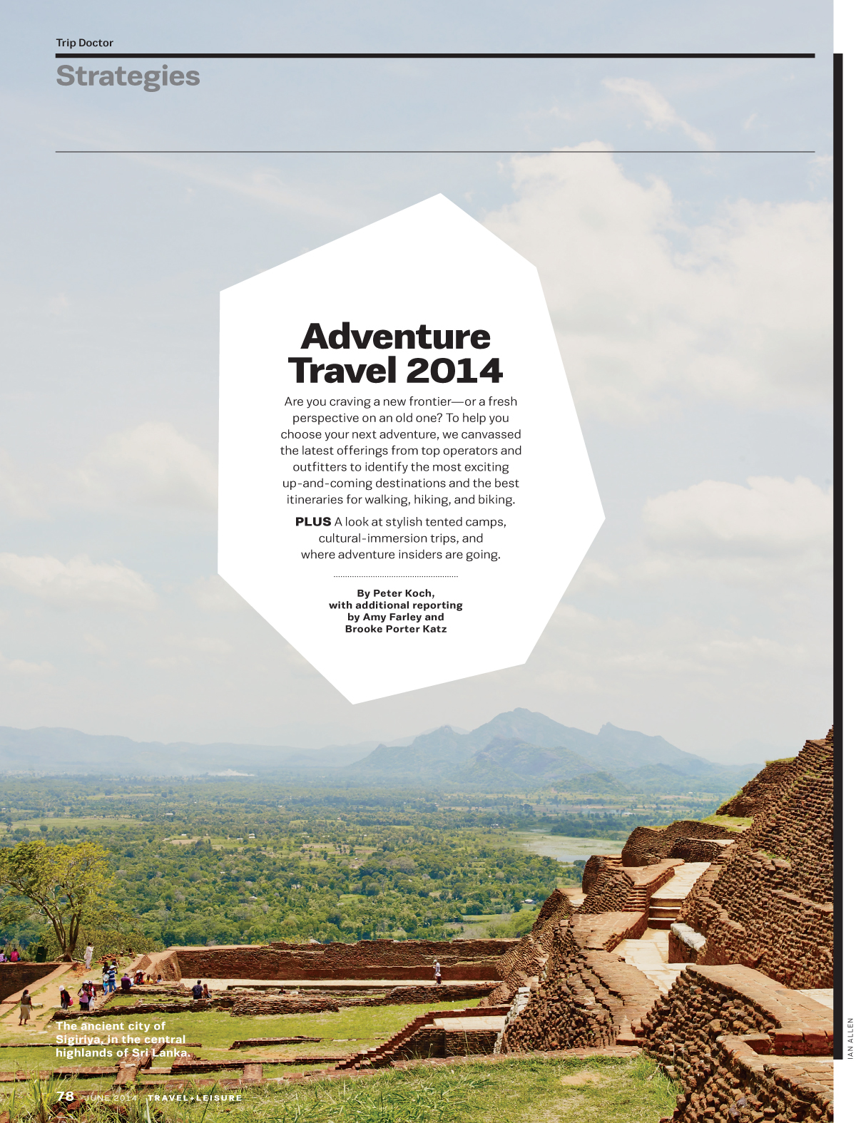 Travel + Leisure, June 2014