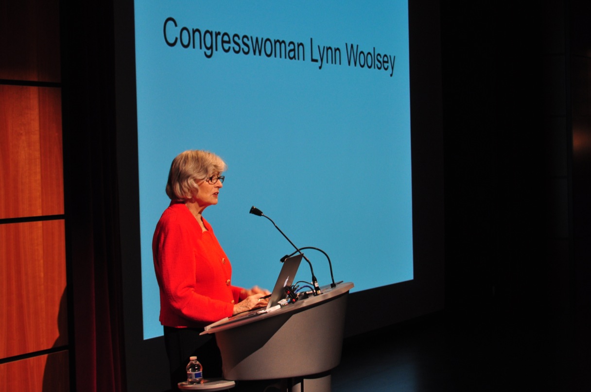 Congresswoman Lynn Woolsey