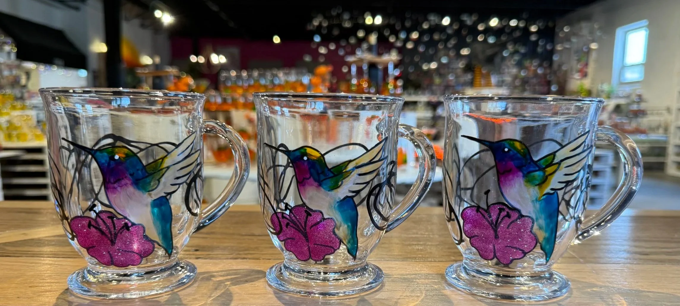 Hummingbird Glass
