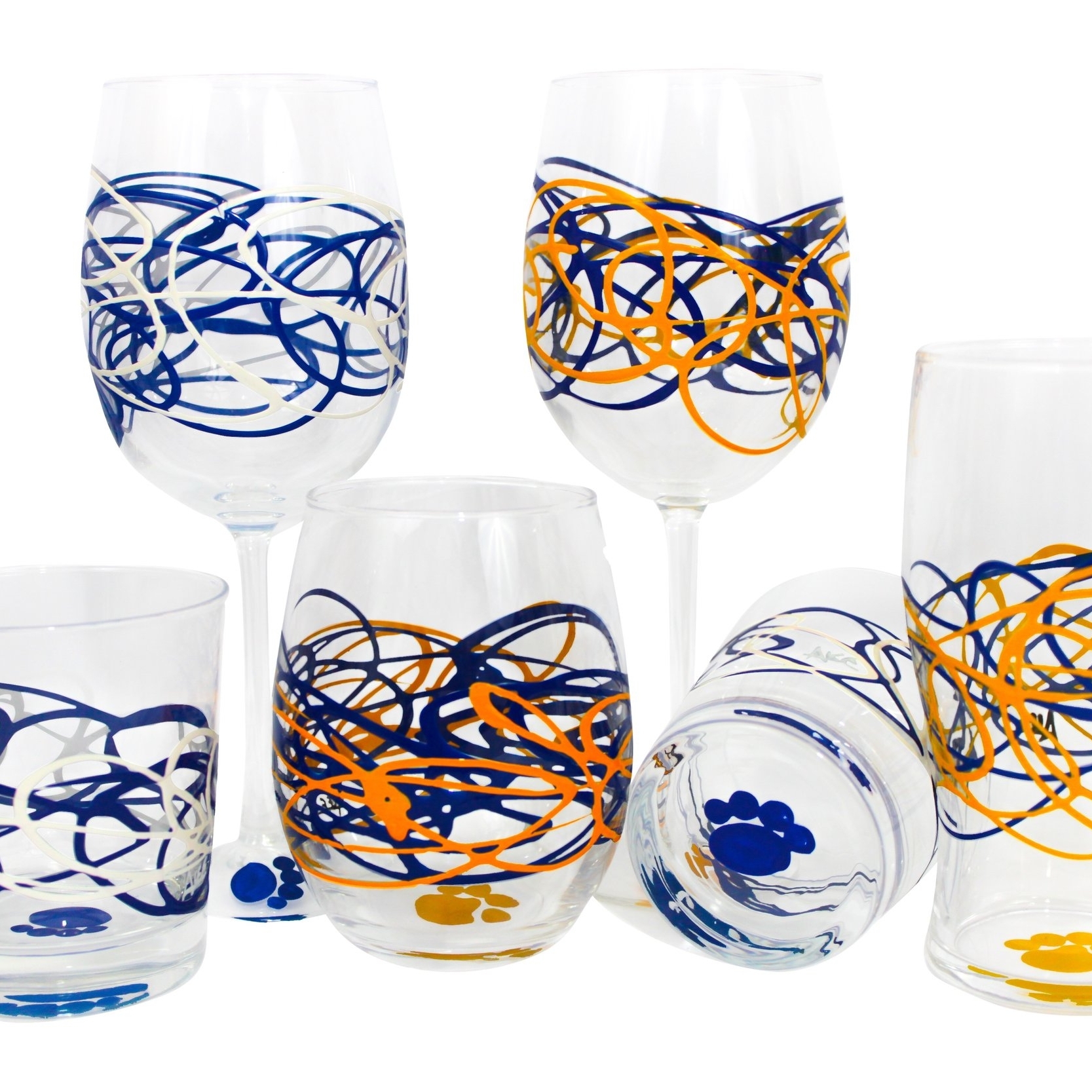 Penn State and Pitt glasses.jpg