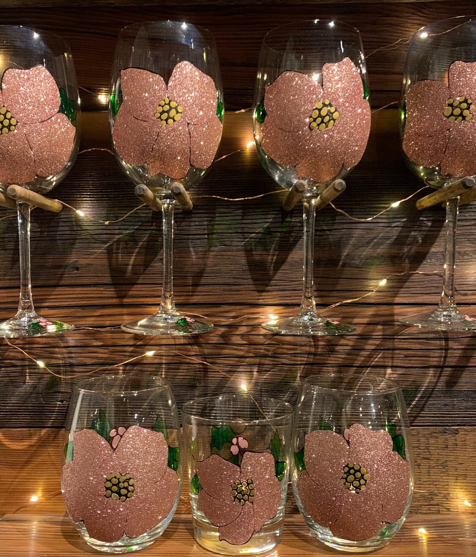 Rose Gold Poinsettia