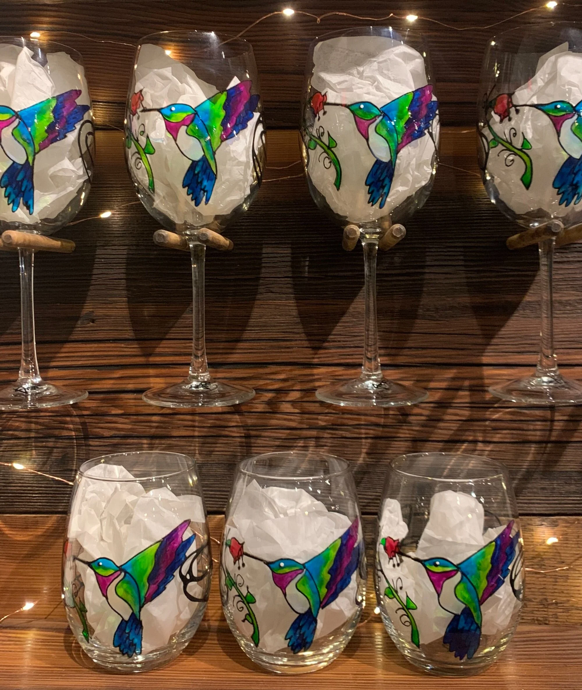 modern wine glass Luster Stemless Wine Glasses main image 0