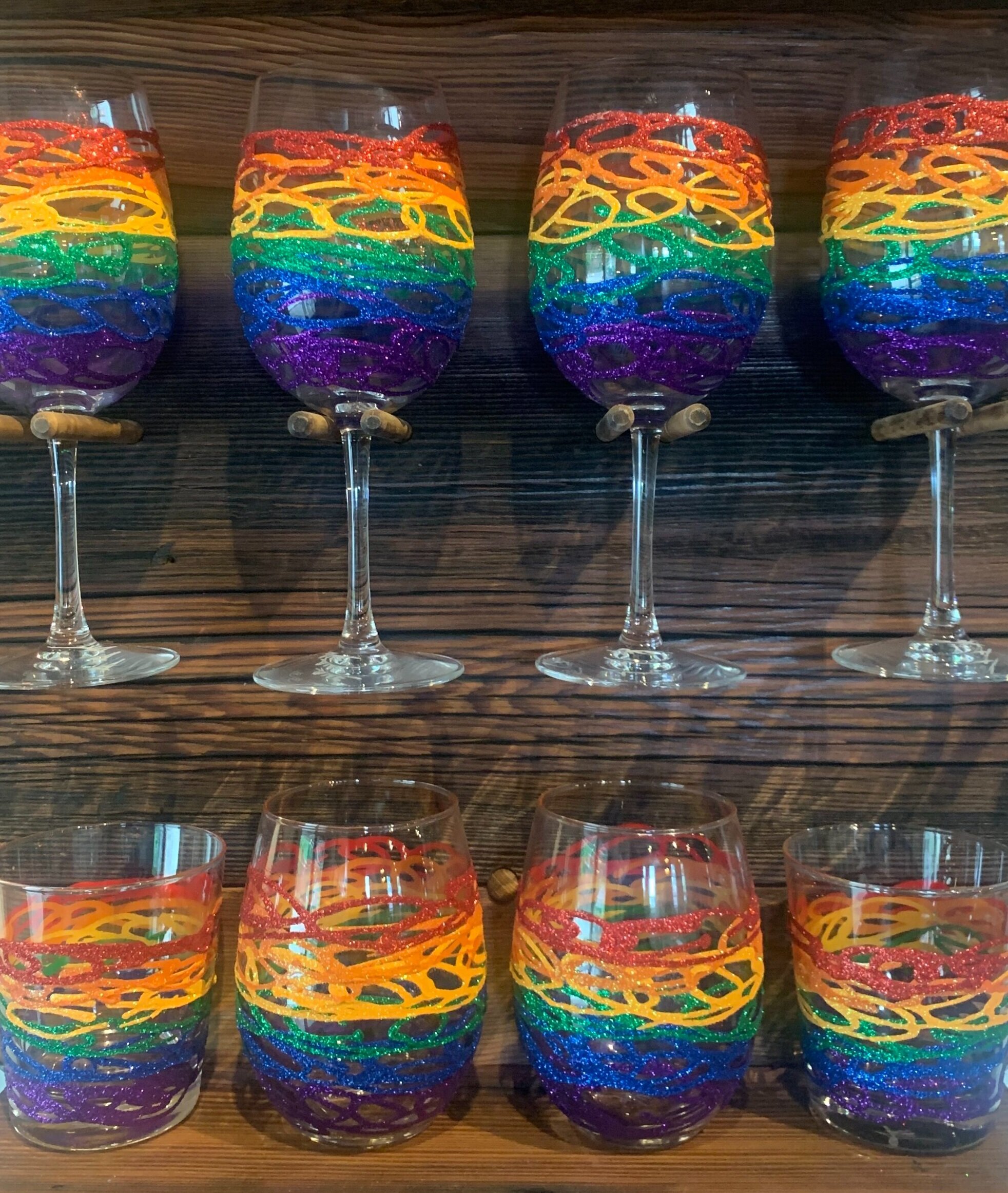 Rainbow Summer Swirls    