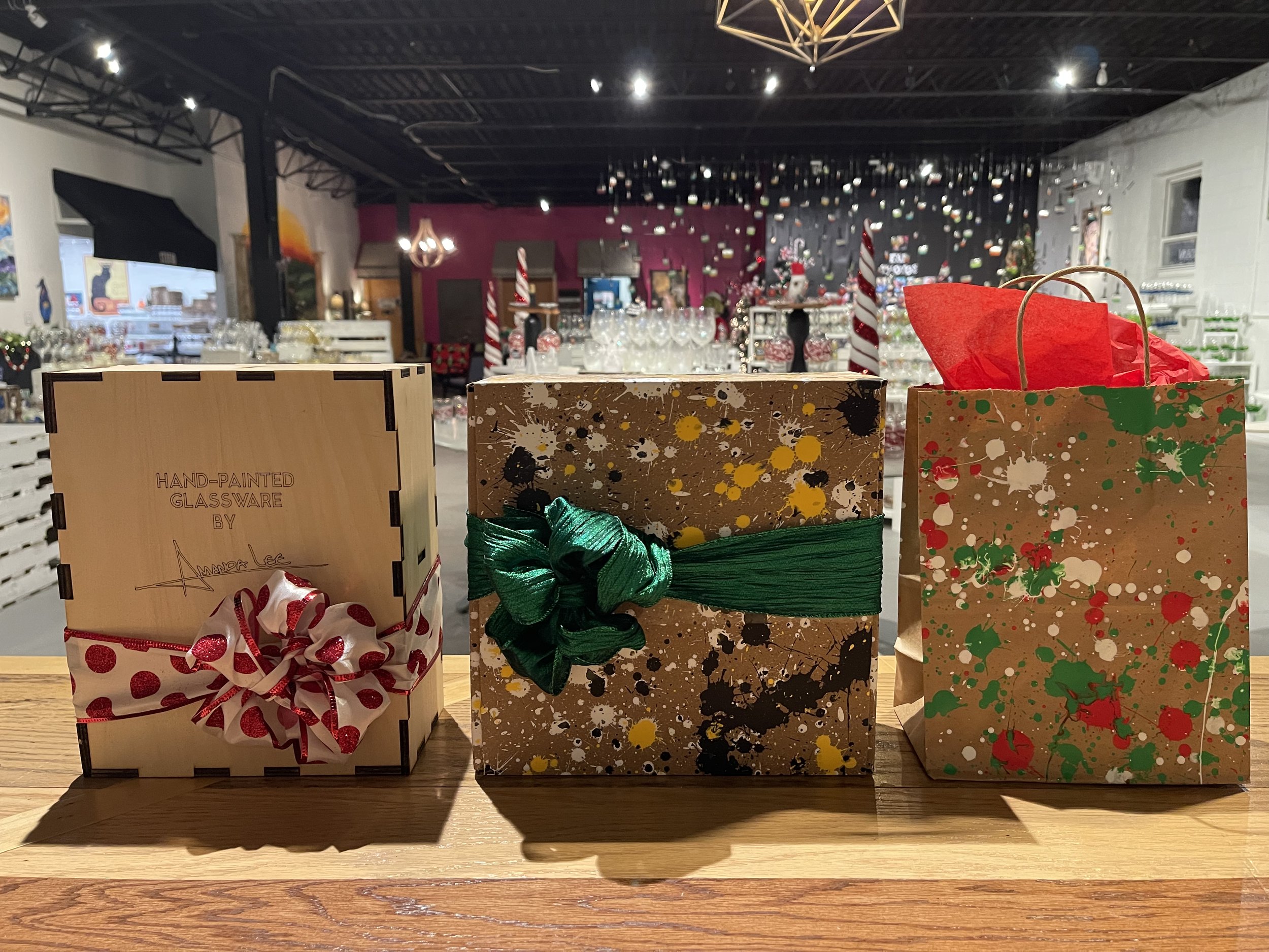 Gift wrapping options