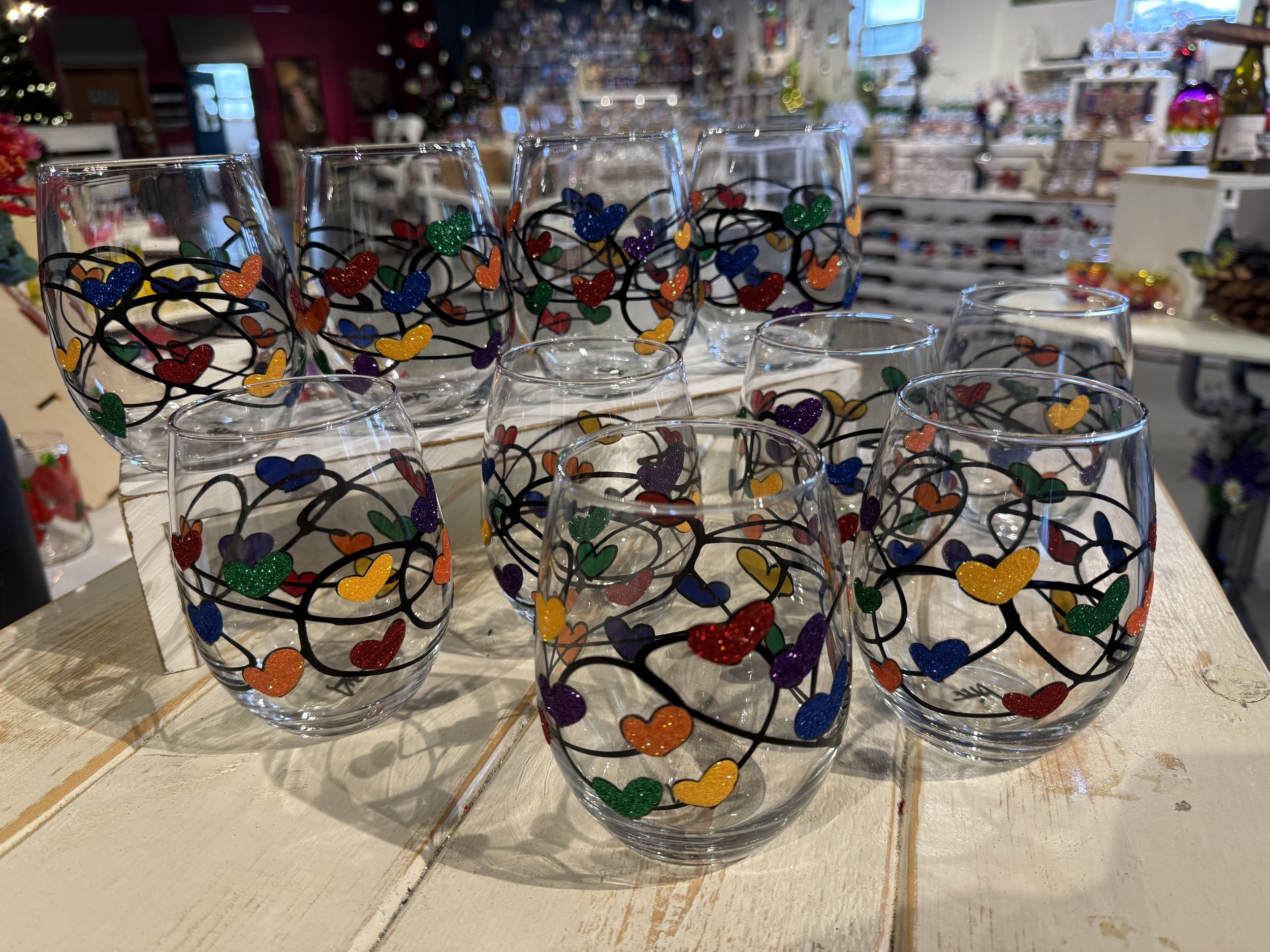 Rainbow Pride Hearts❤️🧡💛💚💙💜