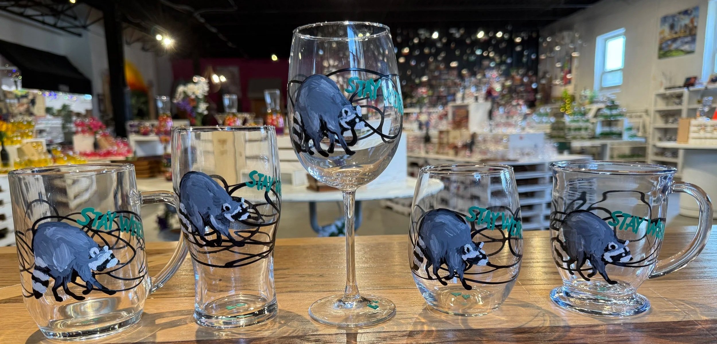 Jimothy the Raccoon Glasses
