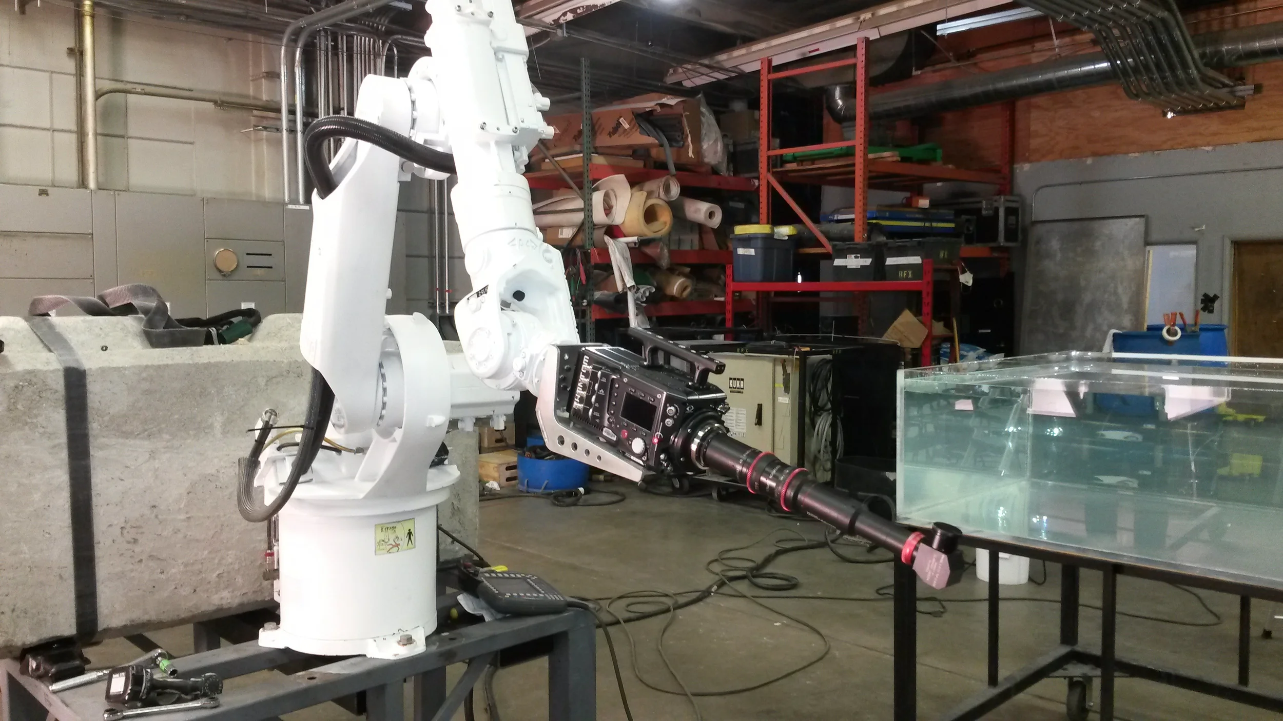 Camera mount to Kuka