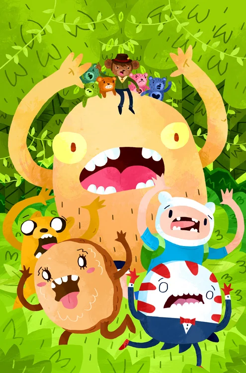 Adventure Time Candy Capers #1 Cover