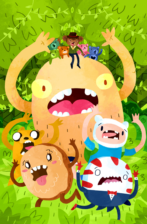 Adventure Time Candy Capers #1 Cover