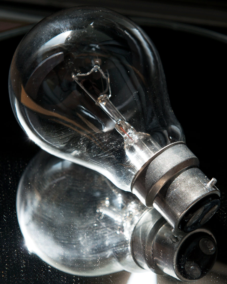 Old Globes © Naida Ginnane 2018, Nikon D800, 24-70mm lens. The light globe is placed on a mirror surface so that the shape is duplicated. I like the way the macro details are obvious and then mirrored in the reflection which is not as clear and precise.