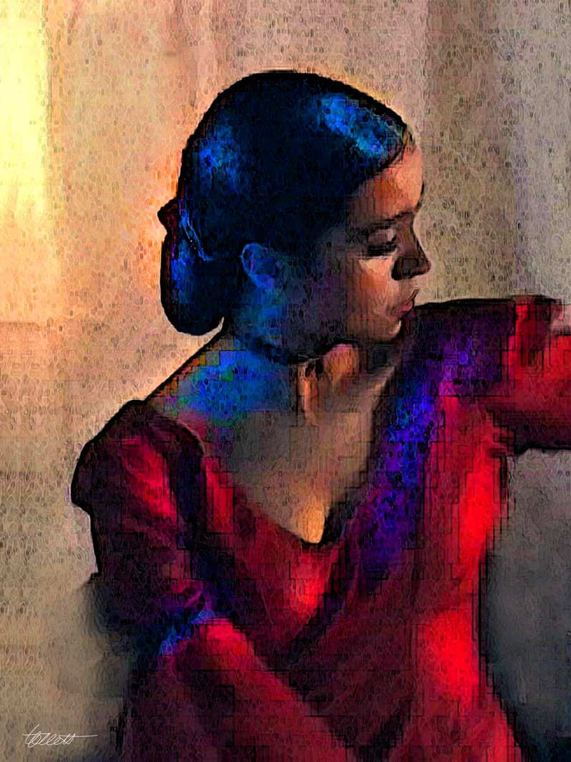 Young Flamenco Dancer
