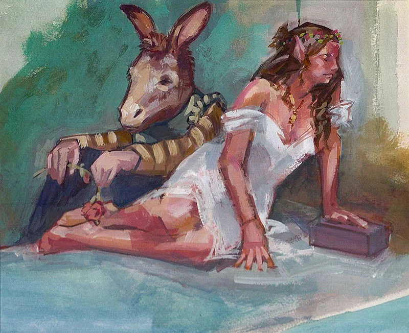 He Doesn’t Look Like His Tinder Profile . . . by exhibit artist Pam Wells
