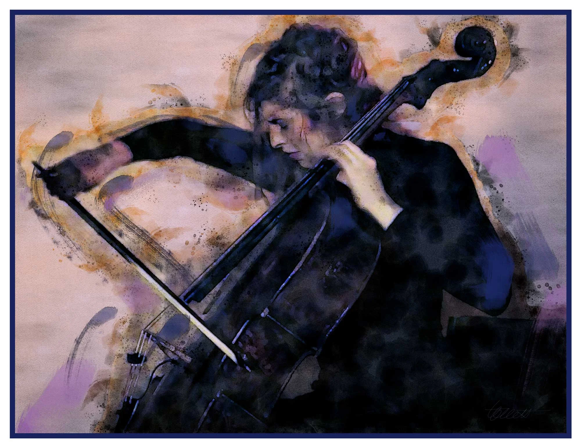 Arianna on Cello