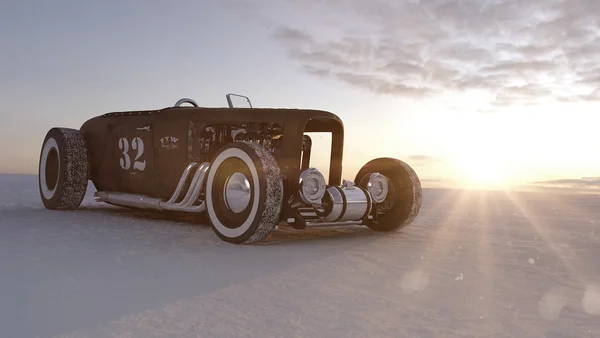 The Bonneville Salt Flat