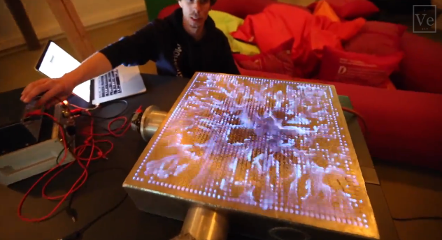 Pyro Board: 2D Rubens' Tube
