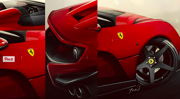Ferrari Sketch/Render