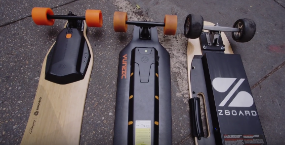 Electric skateboards