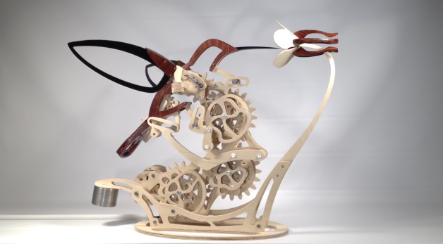 Colibri: an organic motion sculpture