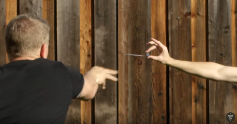 Playing Card Gun Vs. Card Master