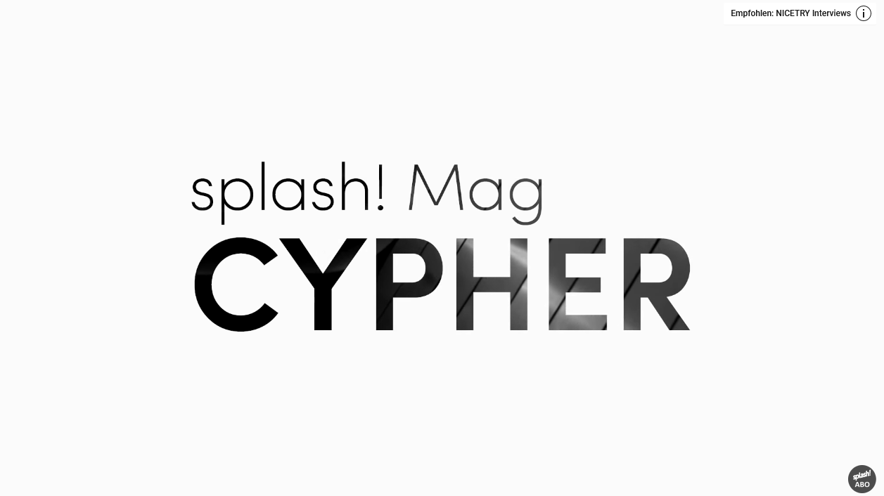 splash! Mag Cypher #22: Enoq, Fatoni, Edgar Wasser &amp; Maeckes @ Red Bull Studios Berlin