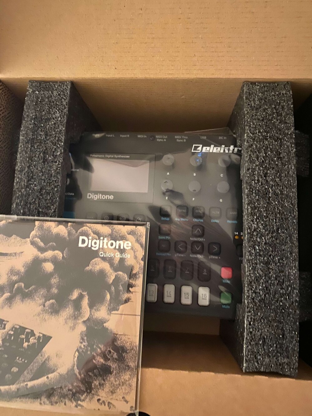 The Elektron Digitone came just in time