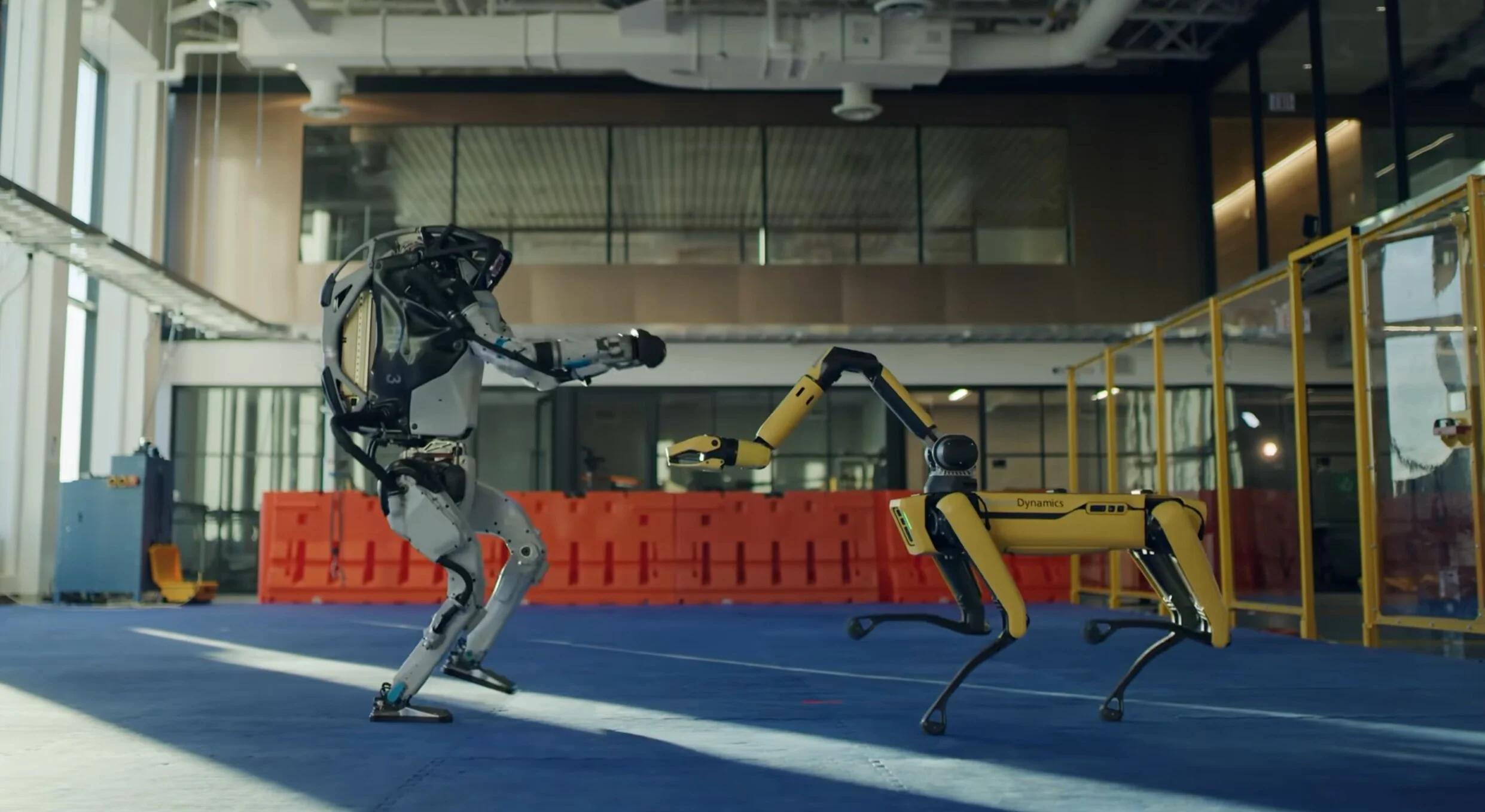 Robo Dance by Boston Dynamics