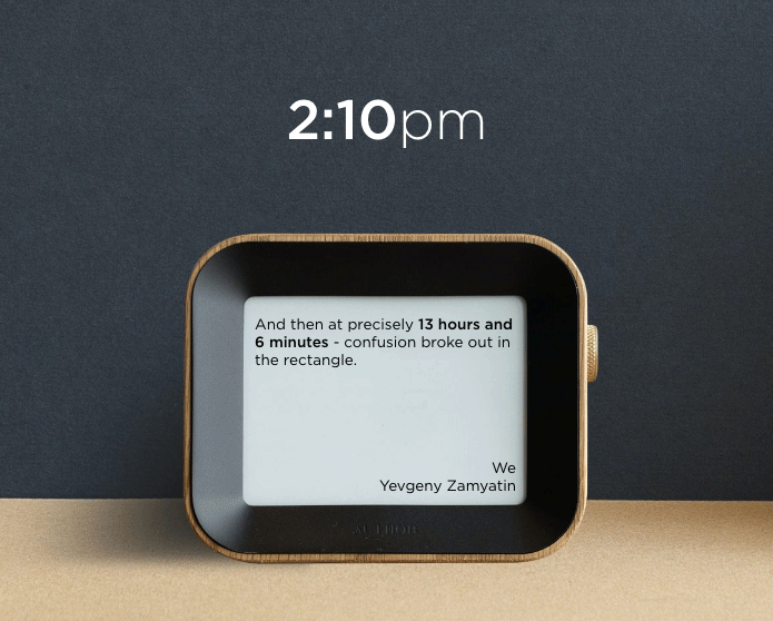 Author Clock