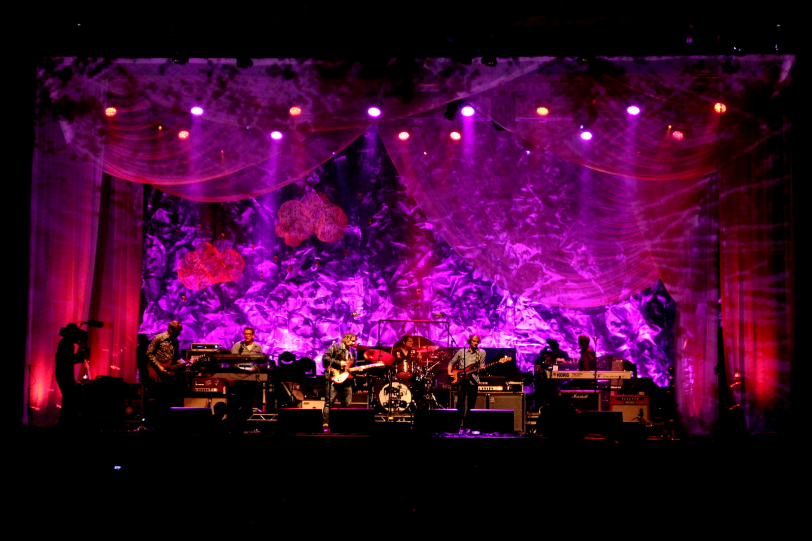 Wilco Solid Sound 2013 - Lighting - Projection - Scenic Design - Jeremy Roth