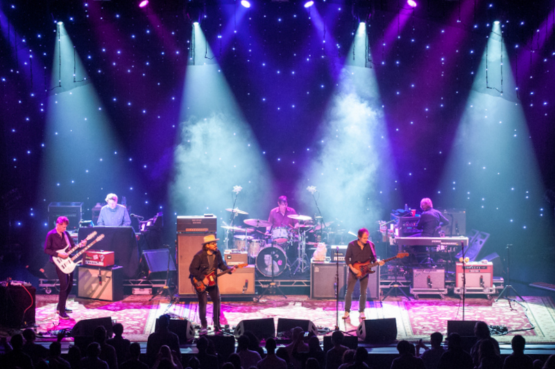 Wilco - Star Wars Tour; Photo: Andrew Blackstein; Lighting Design: Jeremy Roth