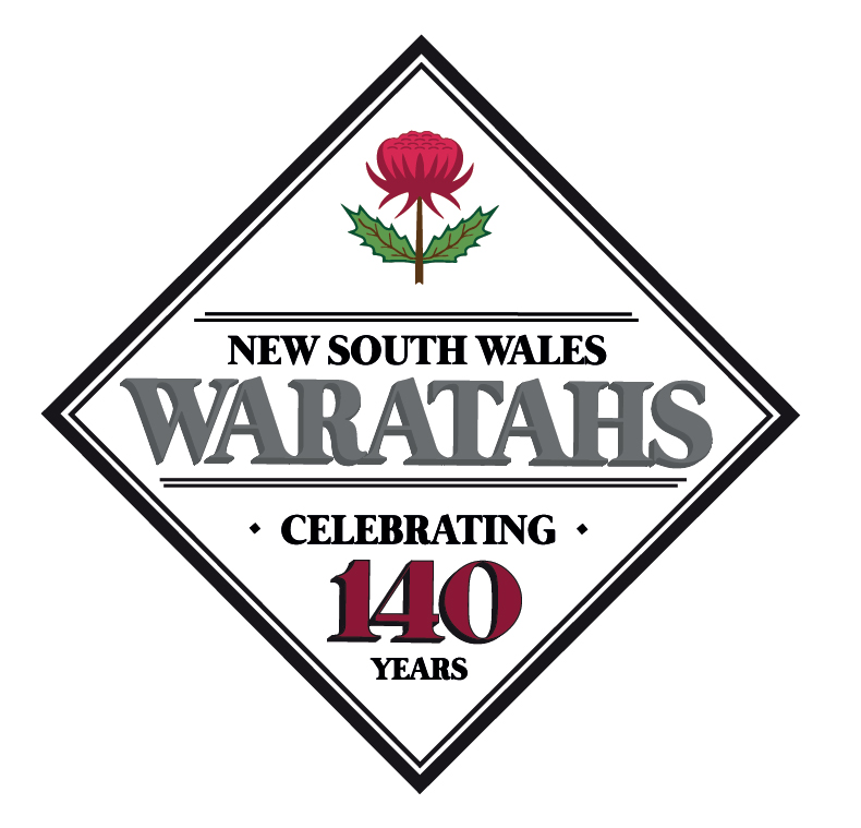 Waratahs 140 Year Logo