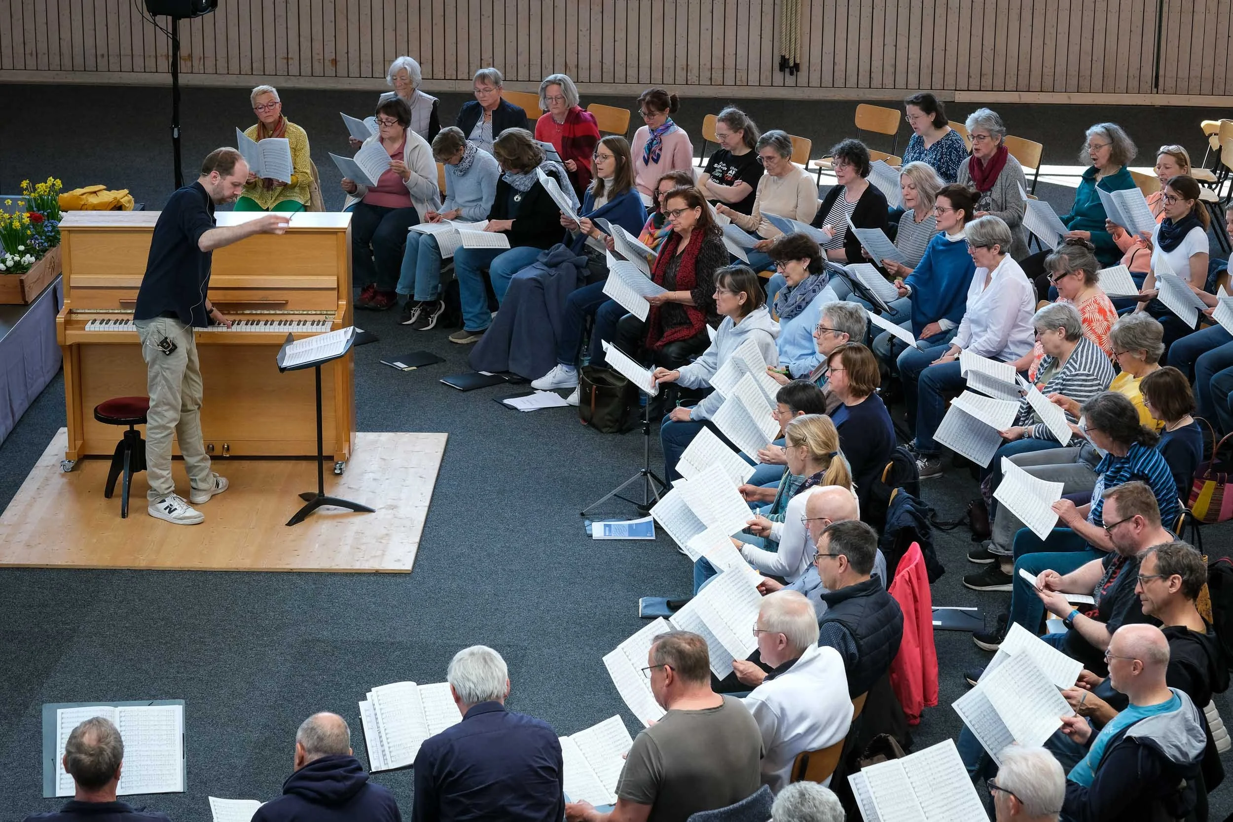 Impressionen aus den Chorstudios