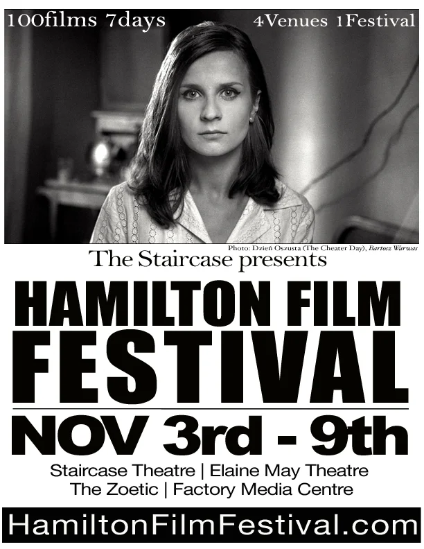 Tickets for 'Hamilton Film Festival" on sale now!