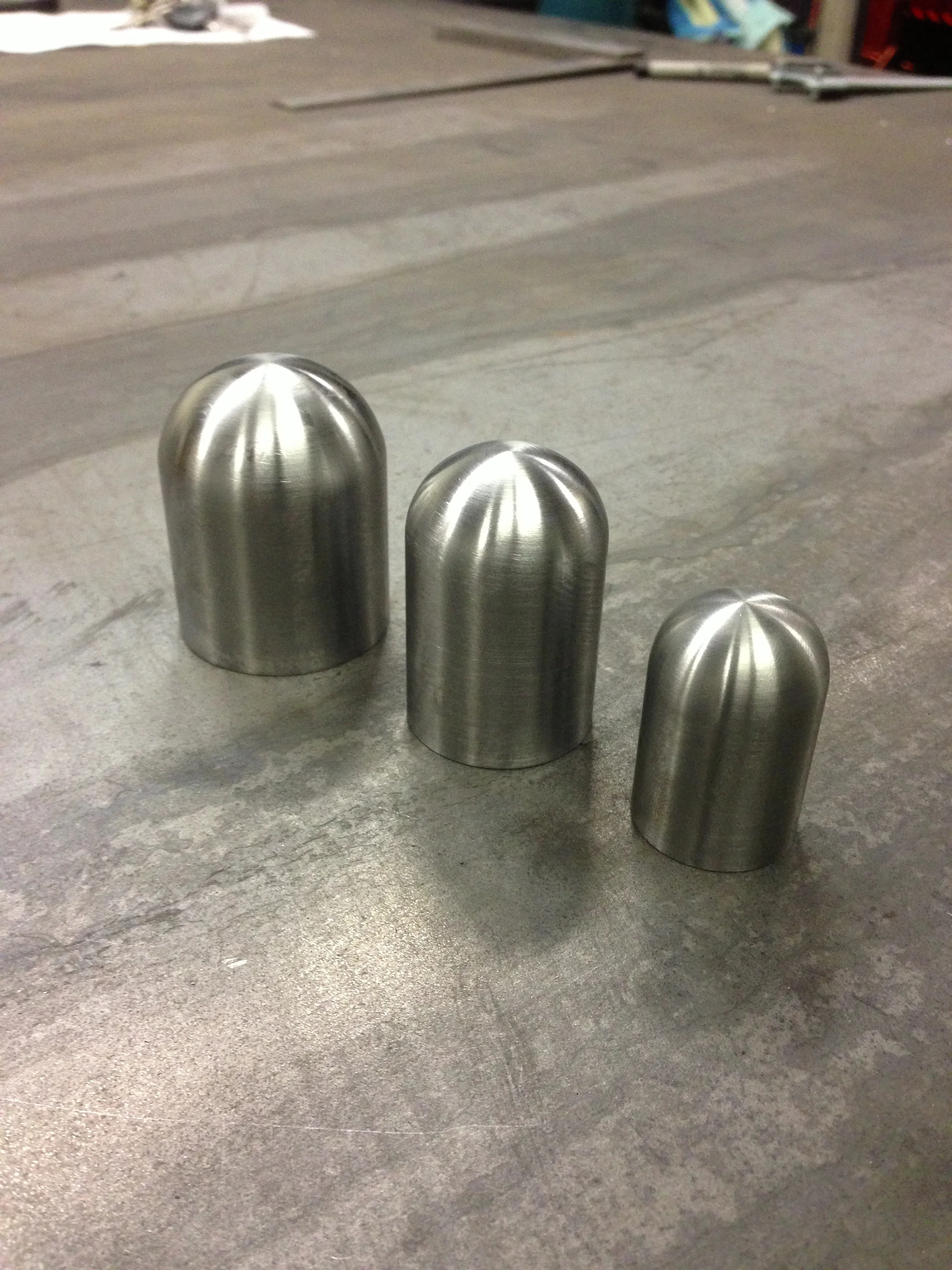 DOMED STEEL FORMERS