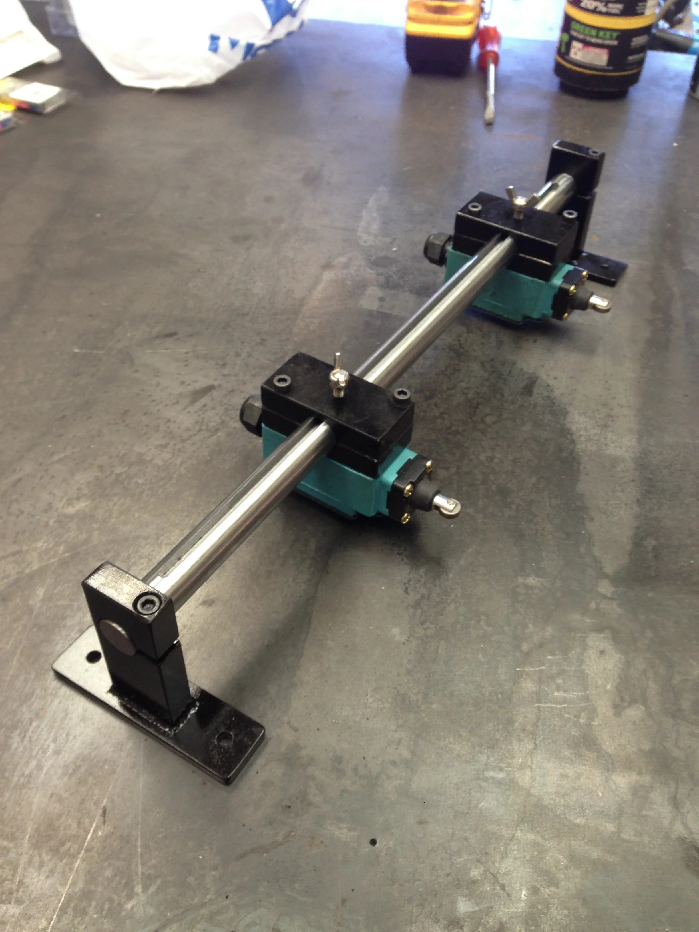 MACHINE LIMIT SWITCH RAIL
