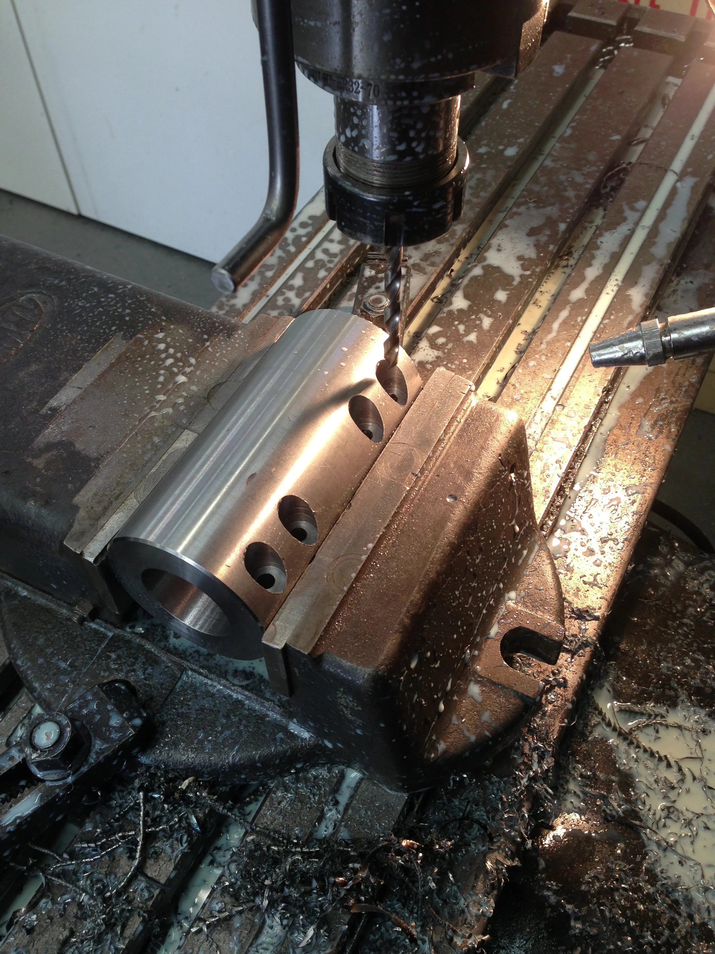 DRILLING IN PROGRESS