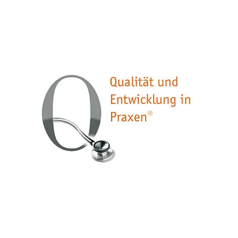 Logo-Entwicklung für ein Qualitätsmanagement Produkt der Kassenärztlichen Bundesvereinigung in Kooperation mit dem Deutschen Ärzteverlag