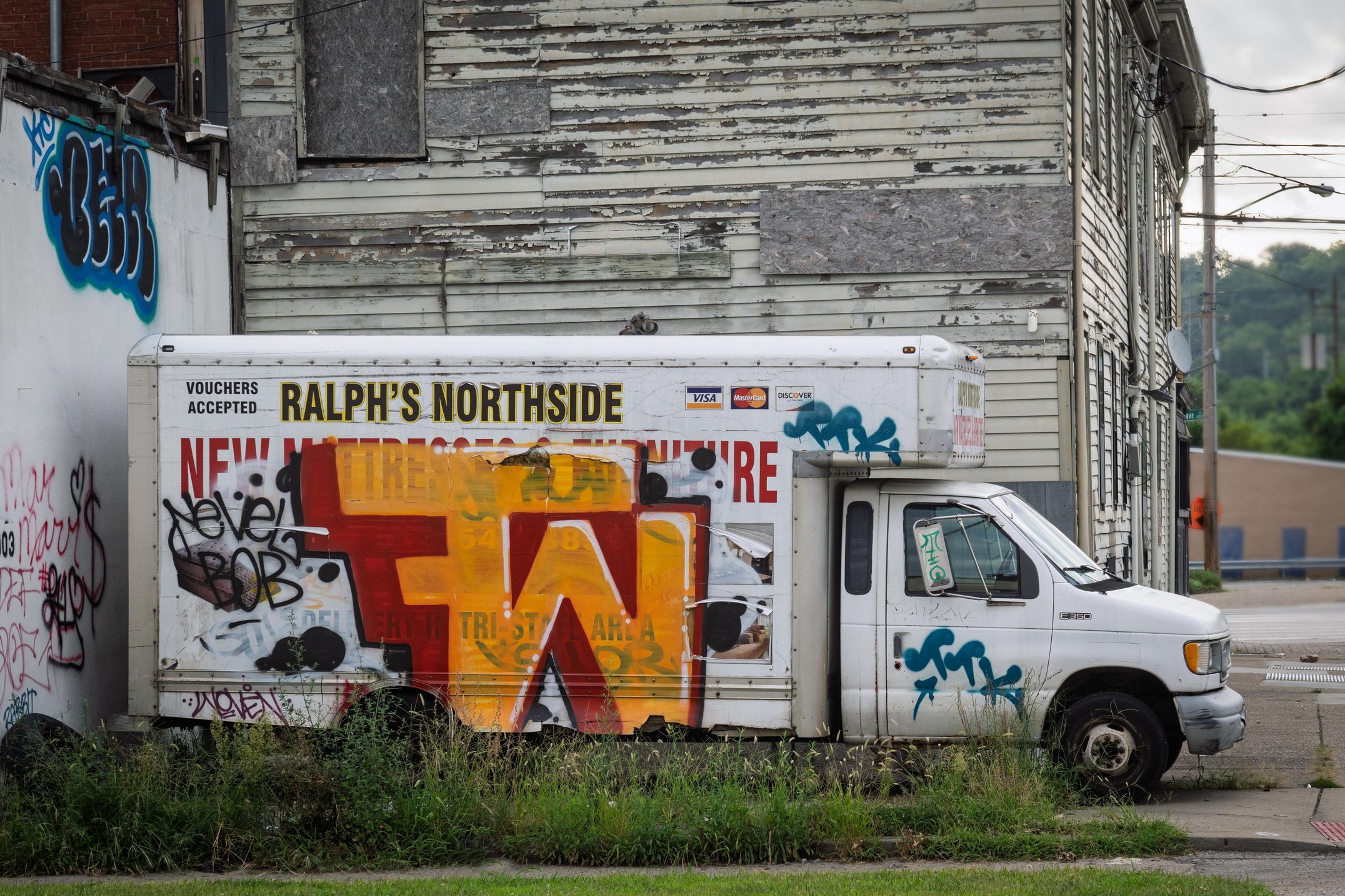 Ralphs Truck, northside, street photography, Northside Cincinnati, Cincinnati Northside