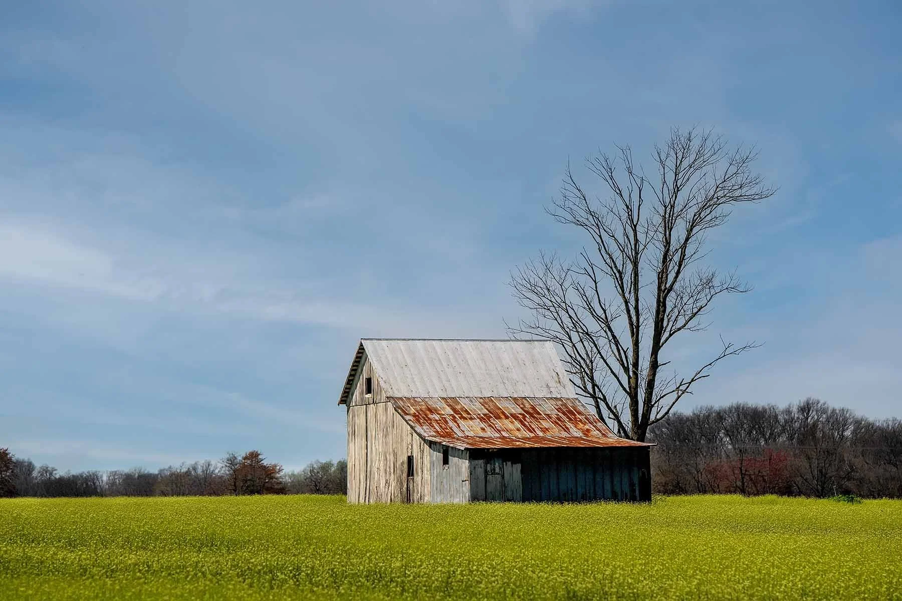 Old barn, Indiana Farm, Indiana Barn, landscape, wall art, fine art photography
