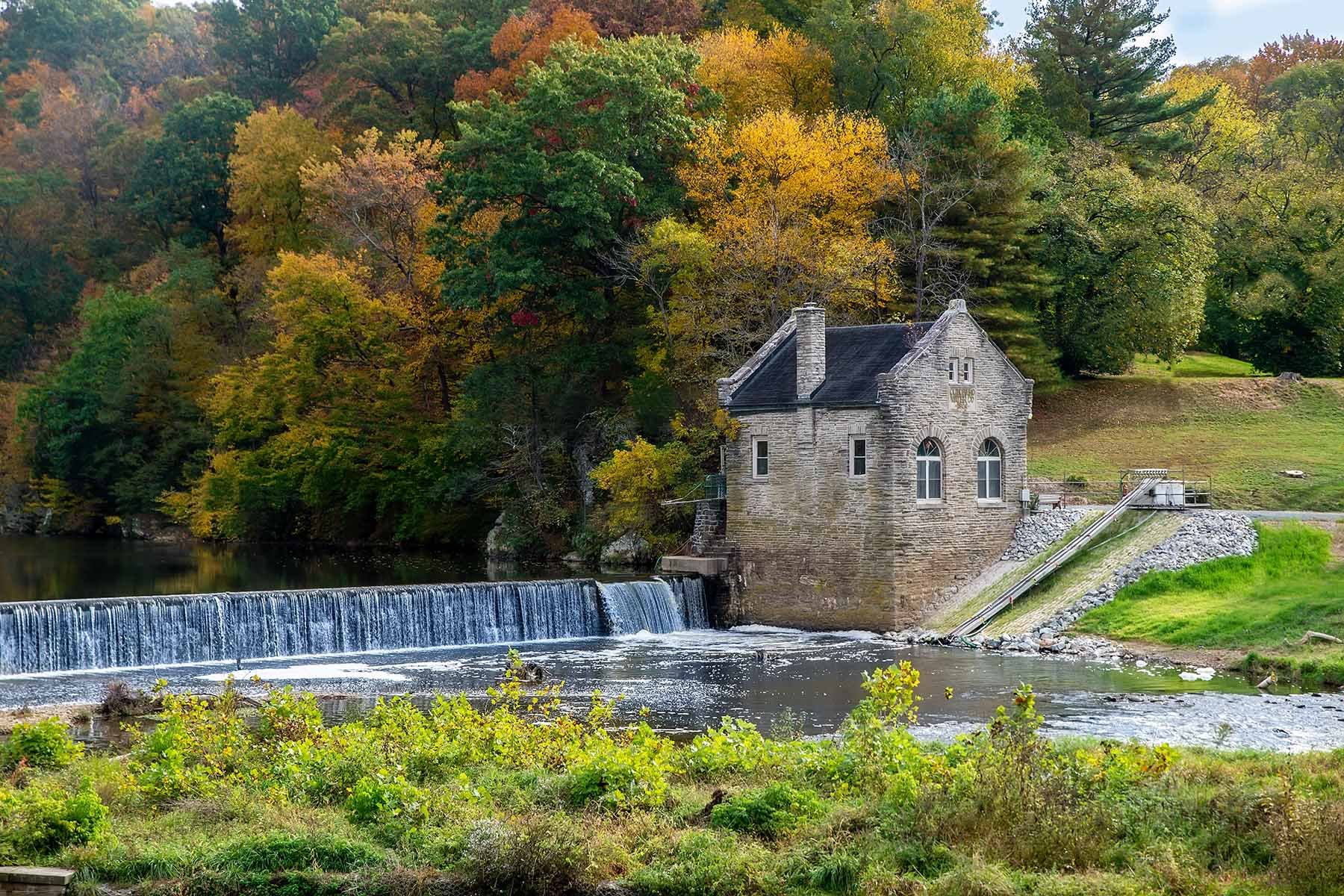 autumn colors, Pennsylvania, Octoraro Water Company, Lancaster County