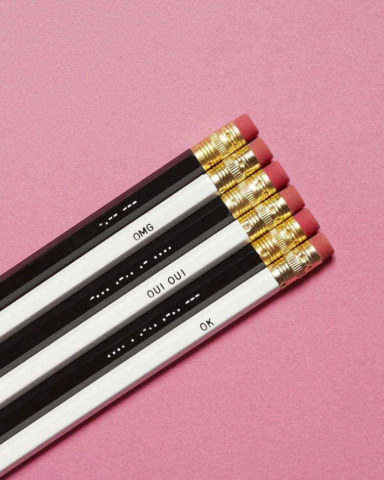 Black and White Pencils