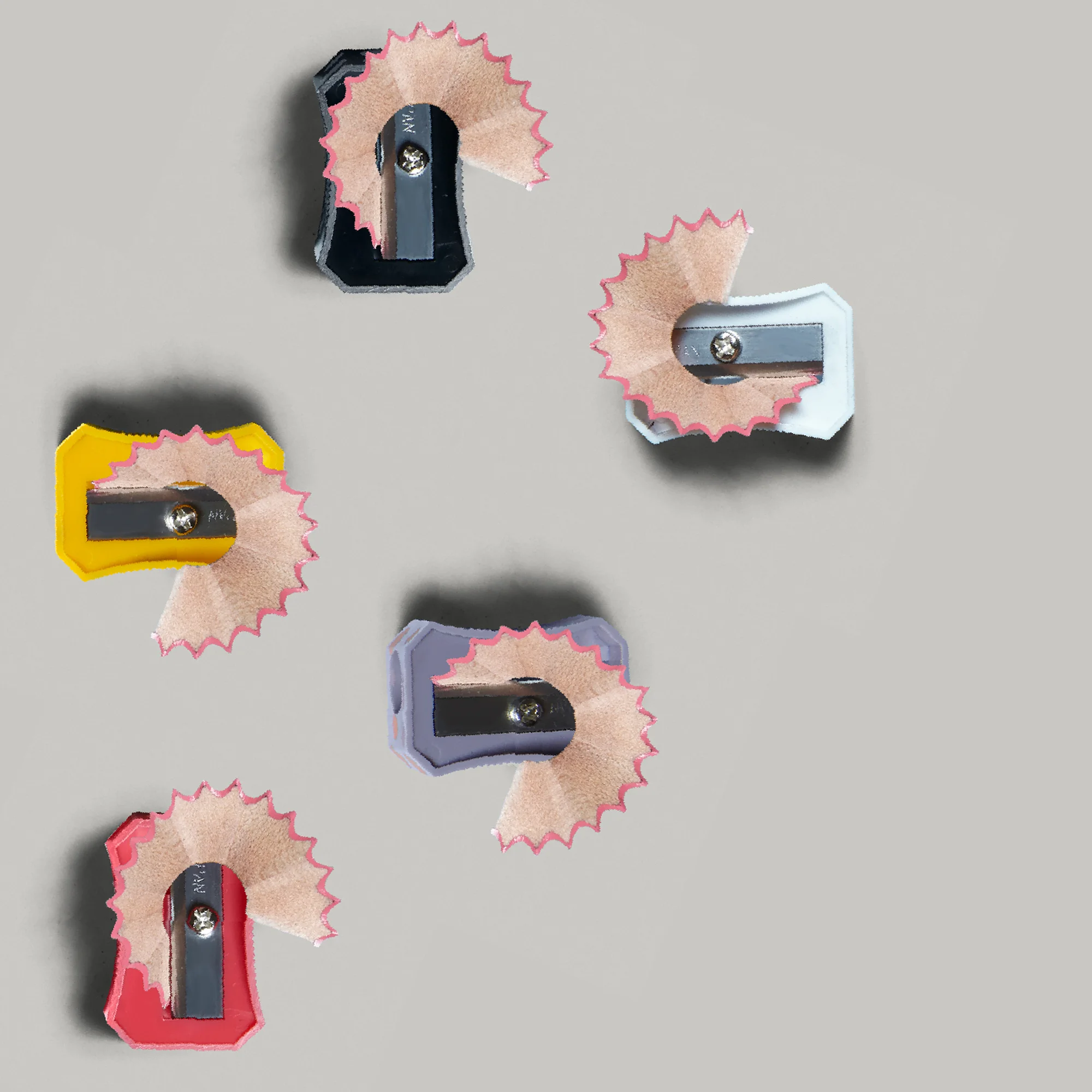 pencil sharpener shavings