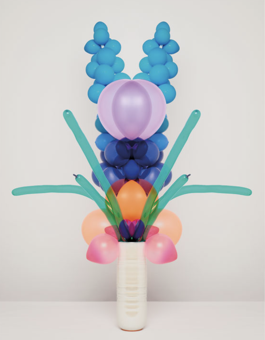 bright balloon arrangement