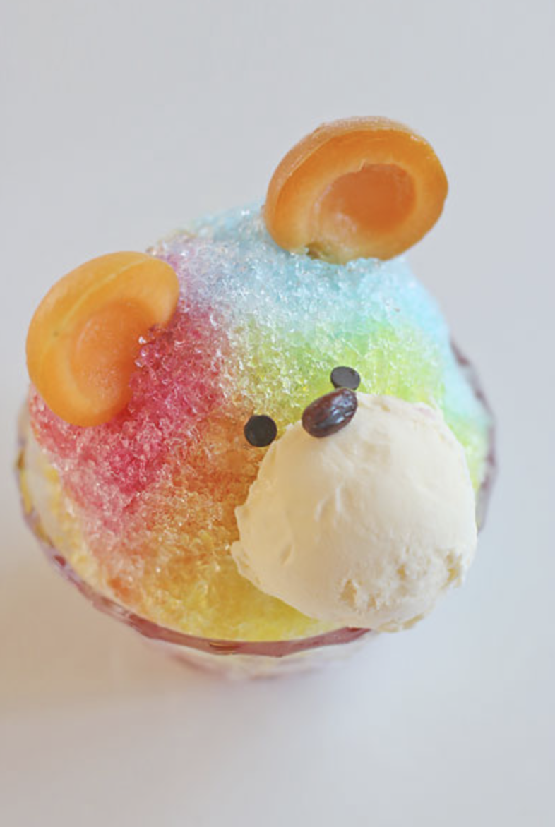 cute bear rainbow japanese dessert.png