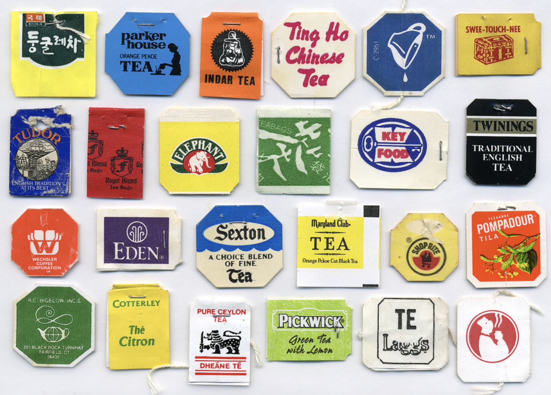 rare finds of archive tea packaging