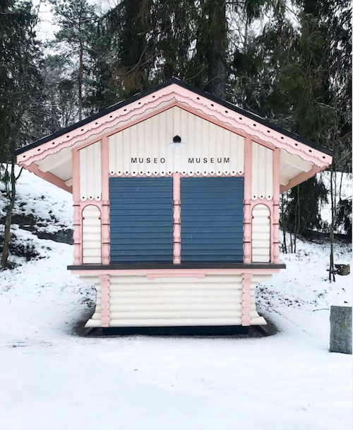 Seurasaari Open-Air Museum Pink Museum Building.png