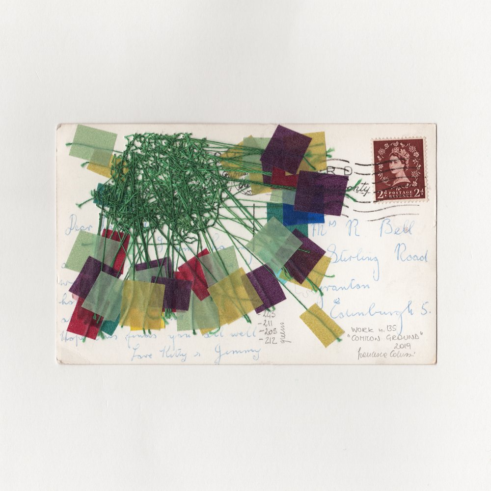 Common Ground Francesca Colussi Cramer Vintage Postcard Back Embellish Embroidery Stiching.jpg